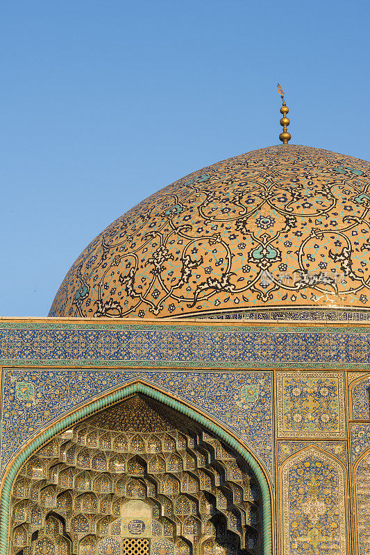 伊朗伊斯法罕的Sheikh Lotfollah清真寺